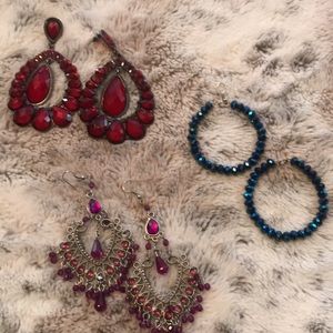 Statement earrings
